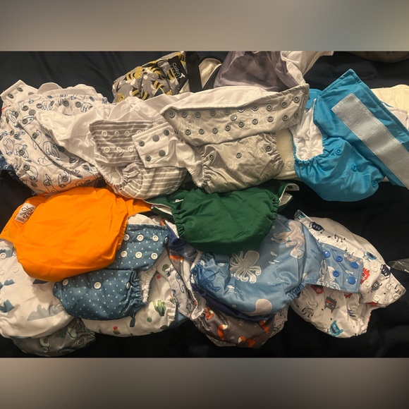 Cloth pocket diaper set of 20 - Picture 4 of 5